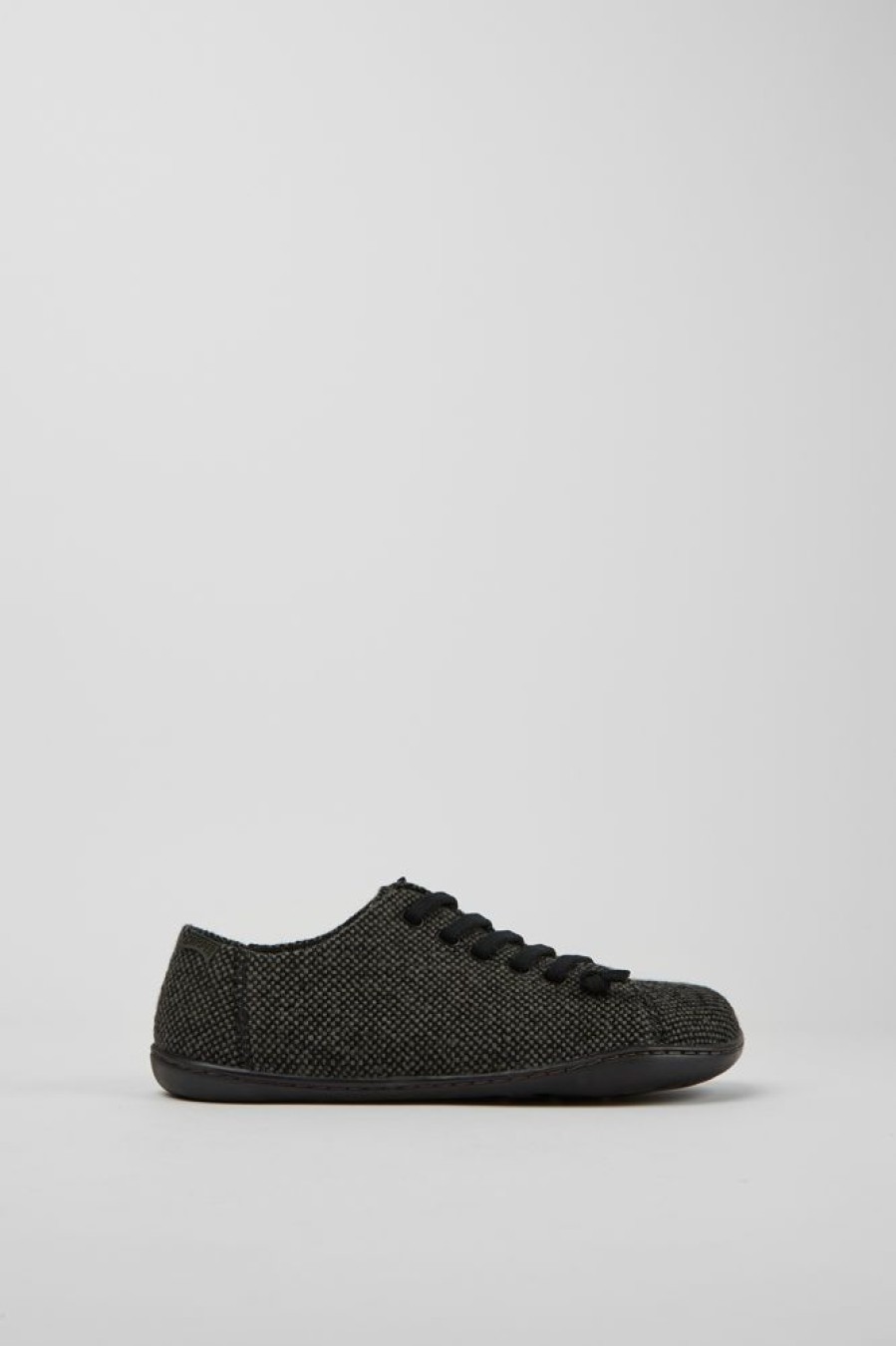 Kvinder CamperLab Casual Sko | Gray Wool And Viscose Shoes For Women