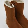 Born CamperLab Stovler | Brune Nubuck- Og Laederstovler