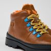 Born CamperLab Stovler | Brunt Laeder Og Nubuck Snorestovler