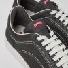 Maend CamperLab Sneakers | Morkegra Laedersneakers Til Maend