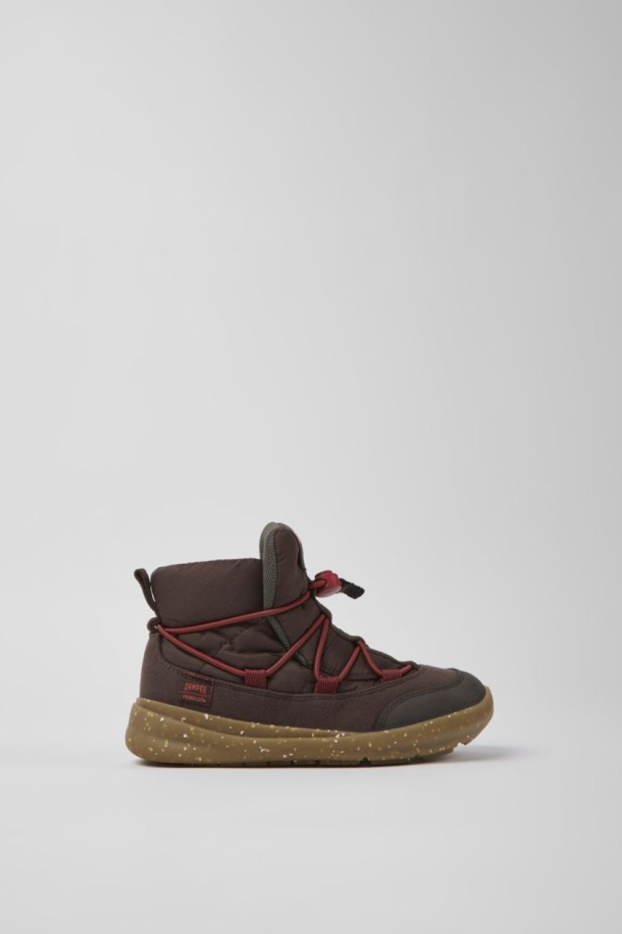 Born CamperLab Sneakers | Brune Tekstil-Ankelstovler Til Born