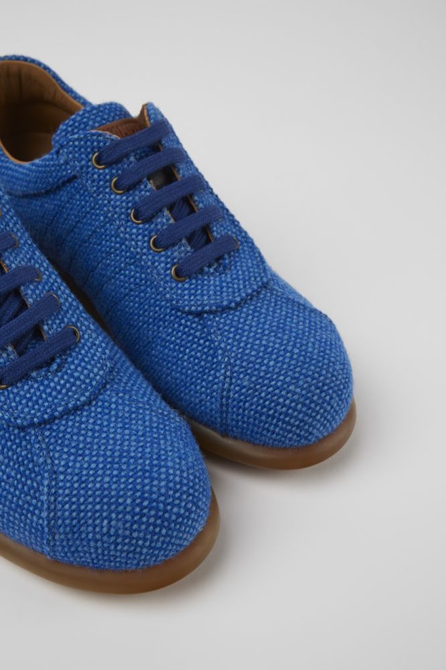 Kvinder CamperLab Casual Sko | Bla Sneakers I Uld Og Viskose