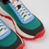 Maend CamperLab Sneakers | Flerfarvet Tekstil Og Nubuck Sneakers Til Maend