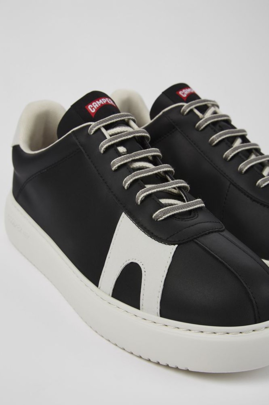 Maend CamperLab Casual Sko | Sorte Mirum® Tekstilsneakers Til Maend