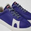 Maend CamperLab Casual Sko | Bla Mirum® Tekstilsneakers Til Maend