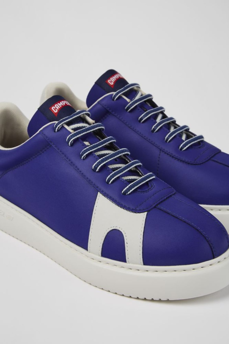 Maend CamperLab Casual Sko | Bla Mirum® Tekstilsneakers Til Maend