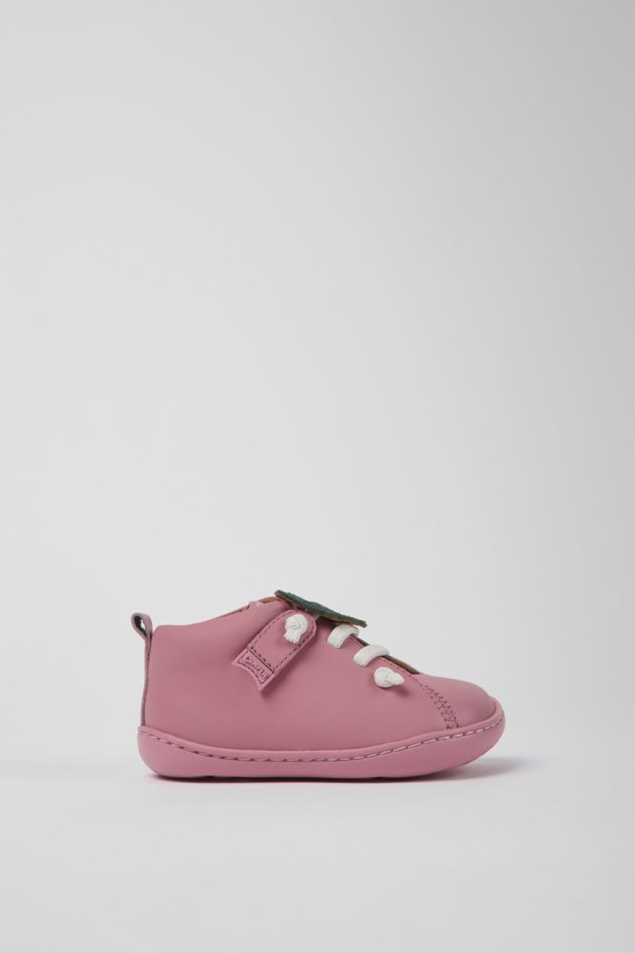 Born CamperLab Stovler | Pink Laedersko Til Born