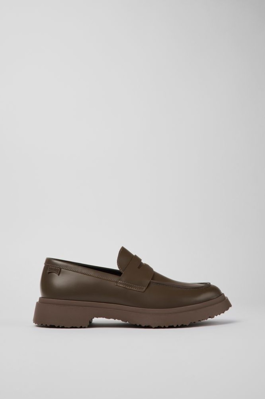 Maend CamperLab Formelle Sko | Brune Laeder Loafers Til Maend