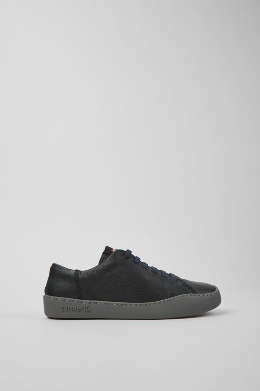 Kvinder CamperLab Sneakers | Sorte Laeder Sneakers Til Kvinder