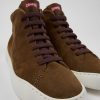 Kvinder CamperLab Ankelstovler | Brune Nubuck Sneakers Til Kvinder