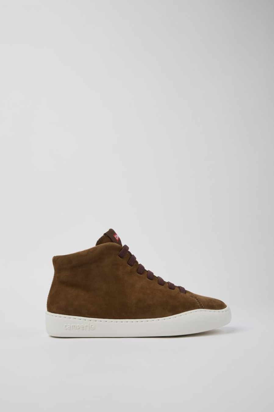 Kvinder CamperLab Ankelstovler | Brune Nubuck Sneakers Til Kvinder