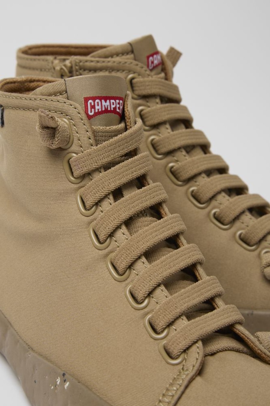 Kvinder CamperLab Ankelstovler | Beige Sneakers Til Kvinder