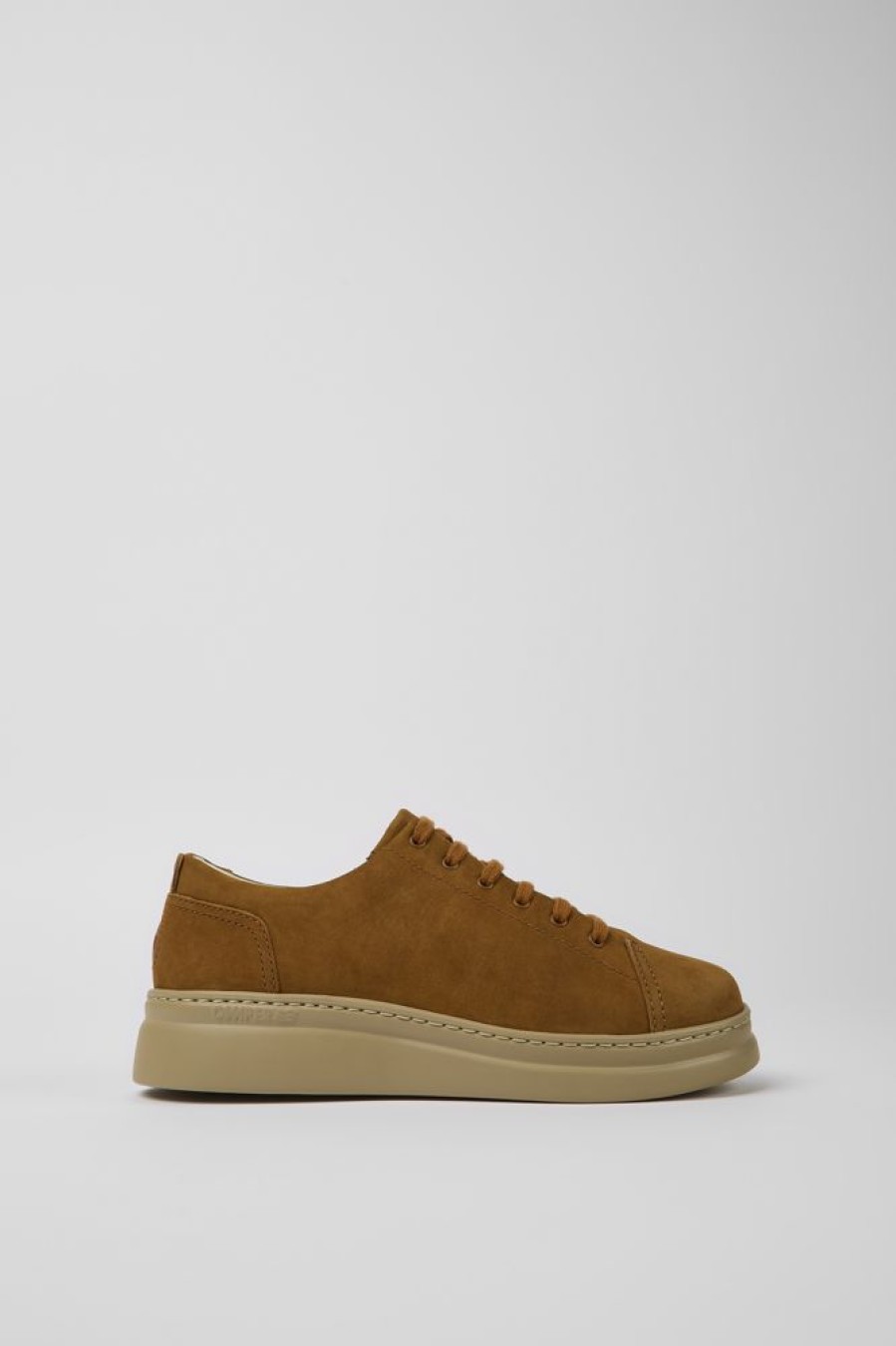 Kvinder CamperLab Sneakers | Brune Nubuck Sneakers Til Kvinder