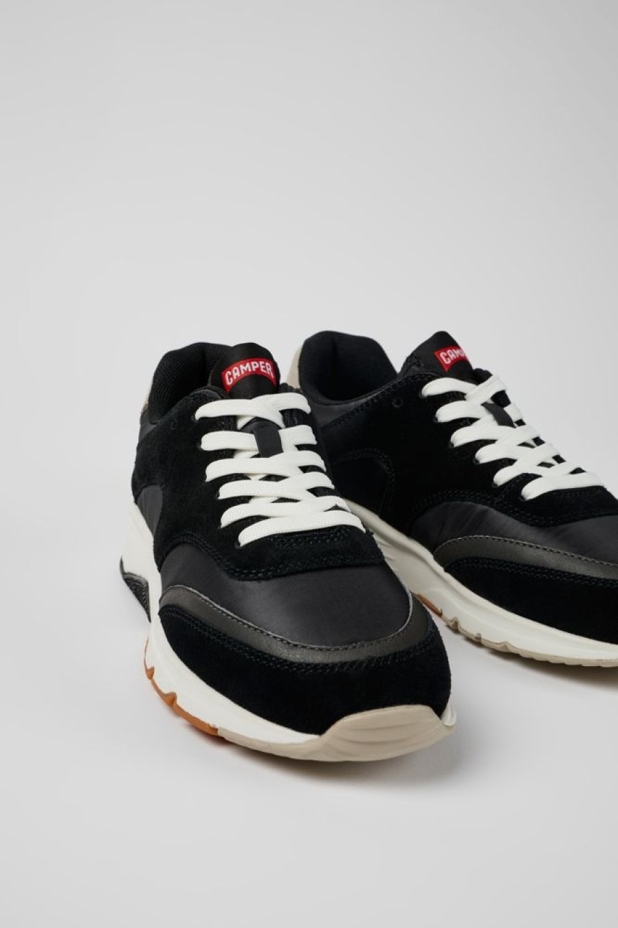 Kvinder CamperLab Sneakers | Flerfarvet Tekstil Og Nubuck Sneakers Til Kvinder