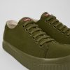 Maend CamperLab Sneakers | Gron Tekstilkurv Til Maend