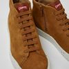 Kvinder CamperLab Ankelstovler | Brune Nubuck Sneakers Til Kvinder