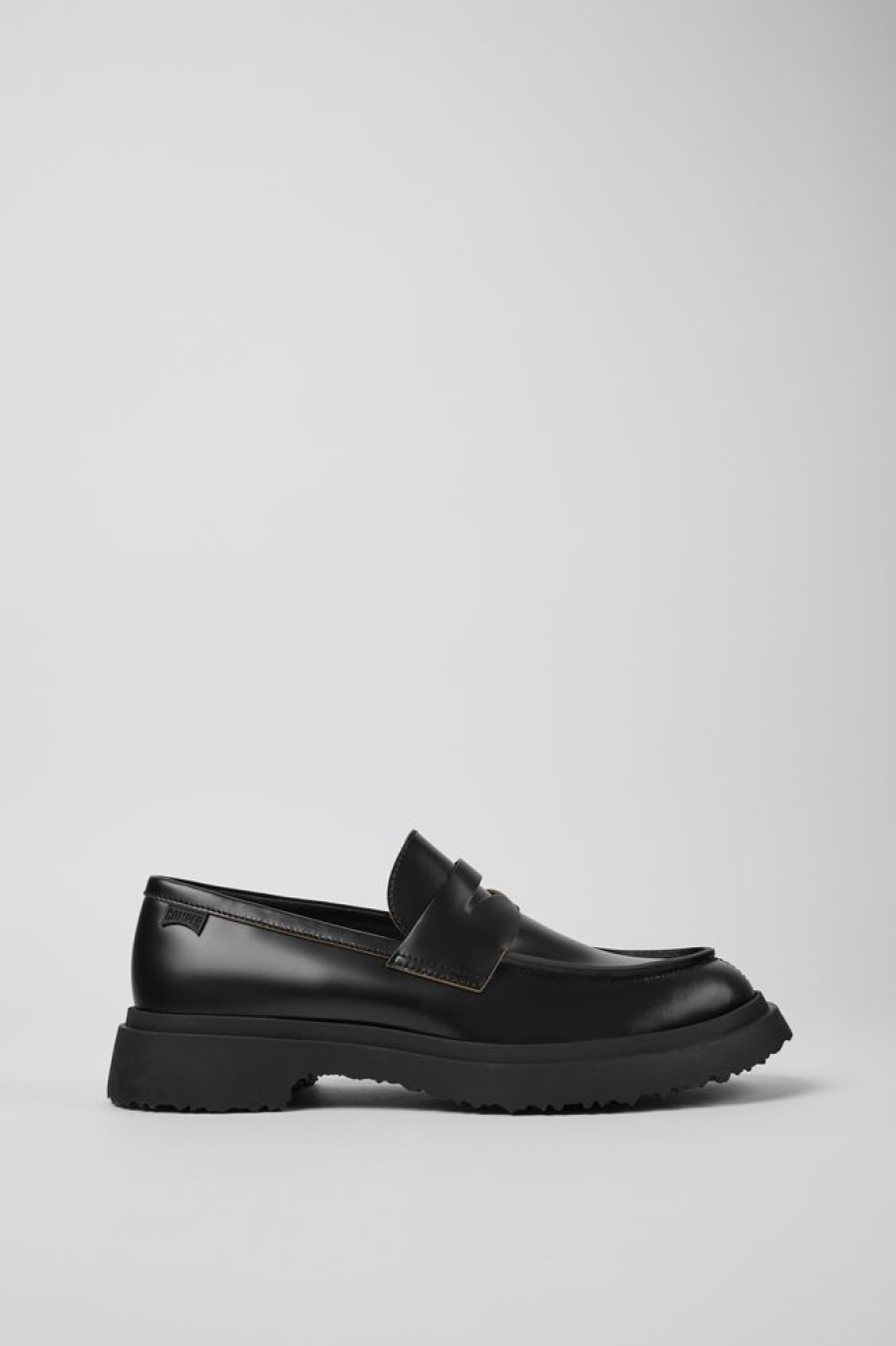 Maend CamperLab Formelle Sko | Sorte Laeder Loafers