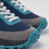 Born CamperLab Sneakers | Bla Tekstil Og Laeder Sneakers Til Born