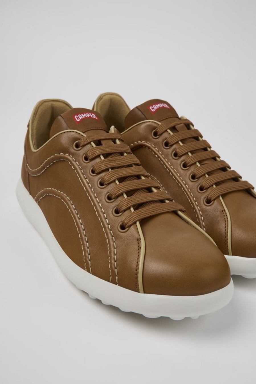 Maend CamperLab Sneakers | Brune Laedersneakers Til Maend