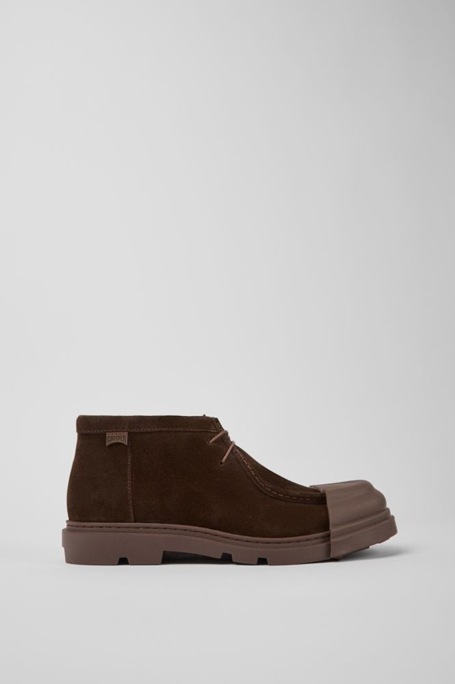 Maend CamperLab Formelle Sko | Brune Nubuck Sko Til Maend